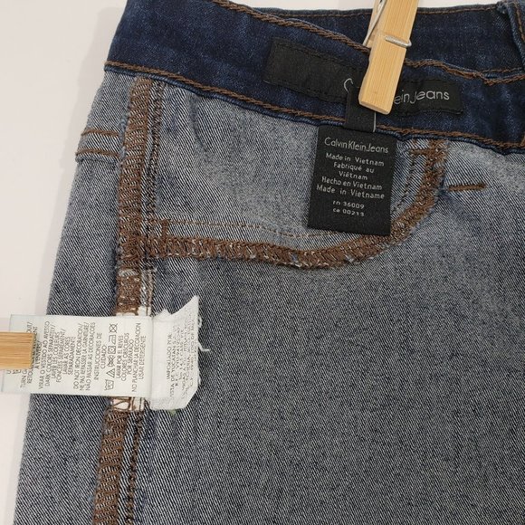 Calvin Klein Jean Legging Size 27/4 - Picture 10 of 11